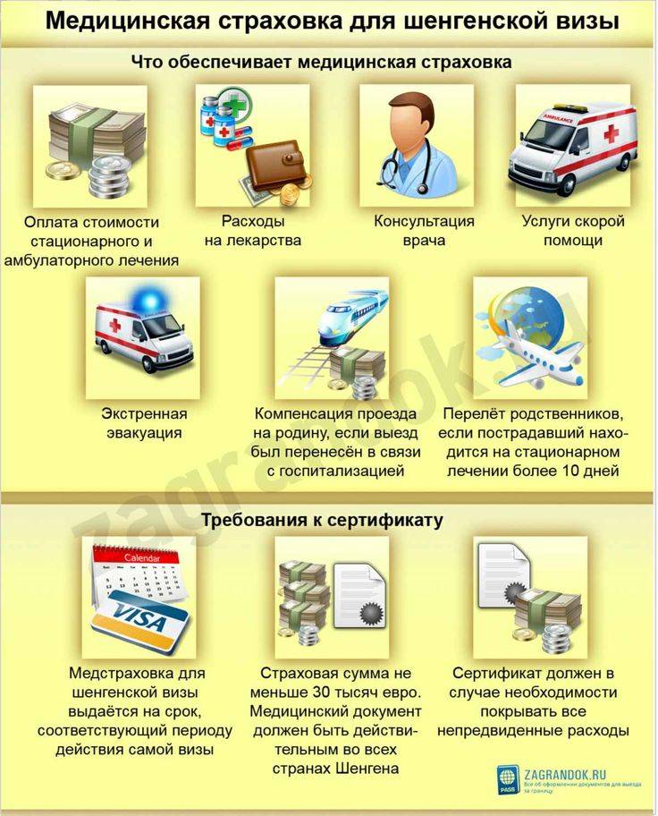 Страховка для шенгенской визы — save pro life
