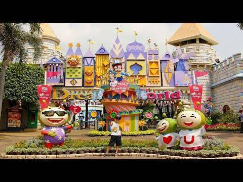 Виртуальное посещение dream world — бангкокского парка развлечений