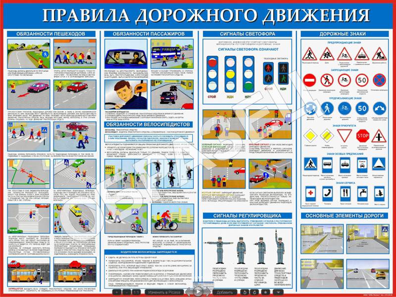 Карты пдд в картинках