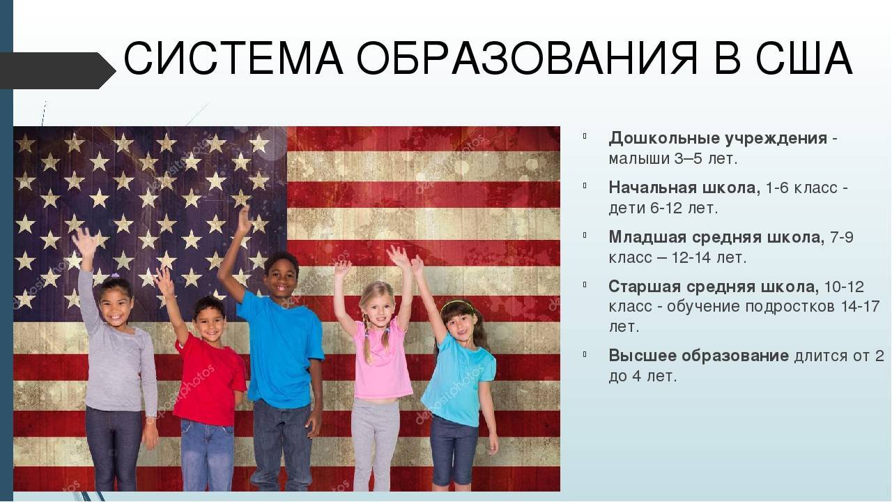 Образование в сша проект