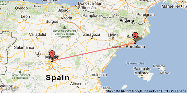 Расстояние сан. Мадрид, Сан Себастьян, Барселона на карте. Сан-Себастьян Испания на карте. Расстояние от Мадрида до Барселоны. Барселона до Мадрида расстояние.