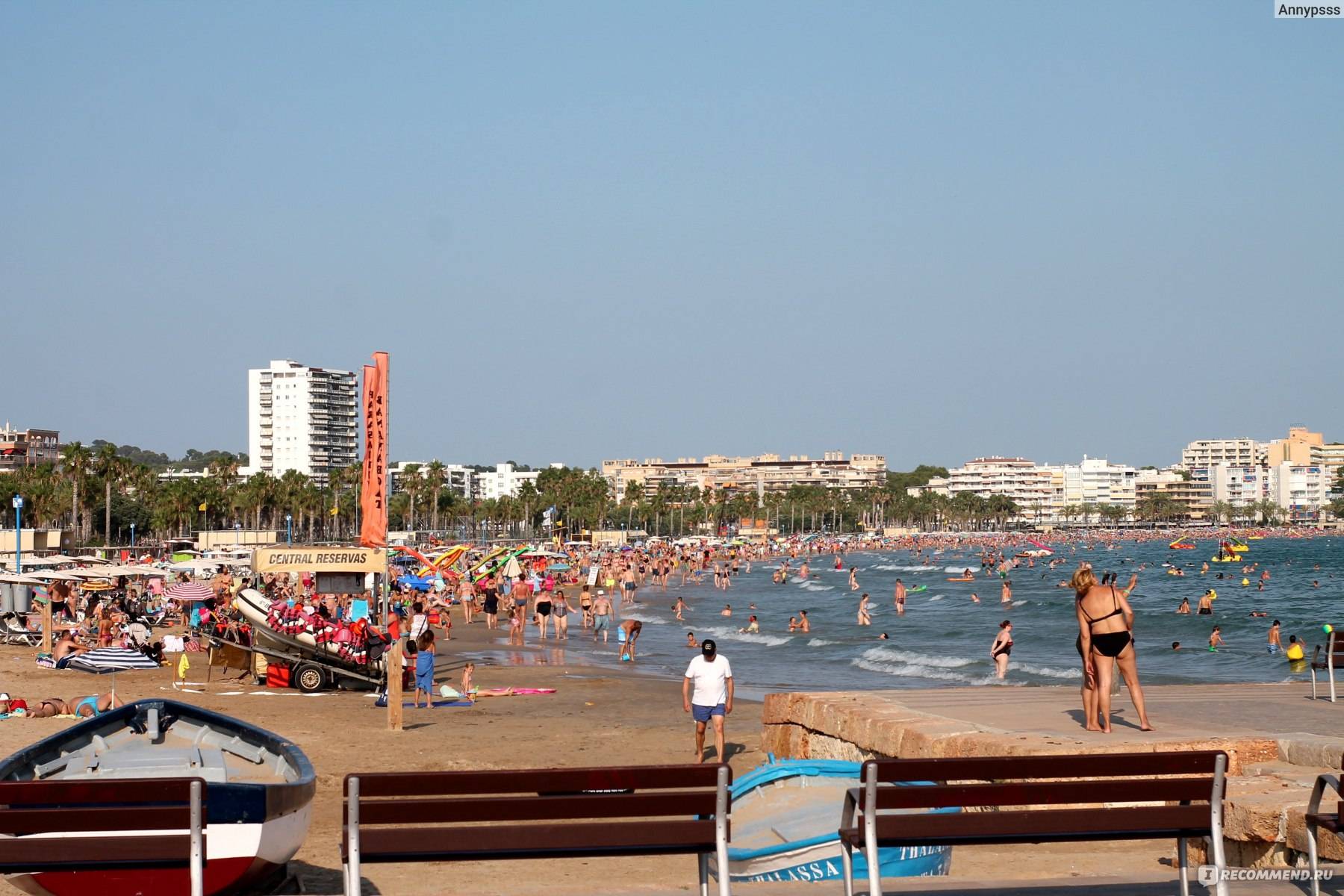 Обзор курортов коста дорада и лучшие пляжи с голубыми флагами салоу, камбрильса, таррагоны, ла пинеда