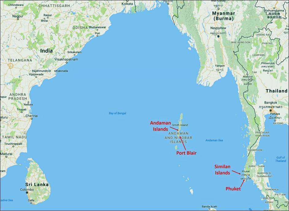 Андаманское море - мир первозданной красоты и гармонии