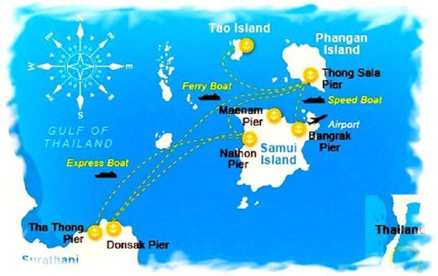 Как добраться на остров панган