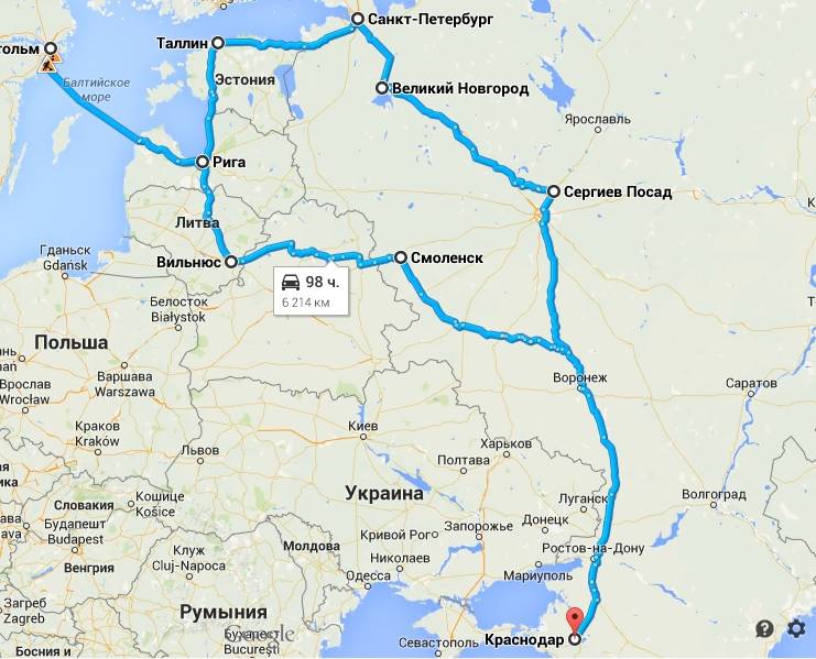 Как добраться до Таллина из Москвы и Петербурга