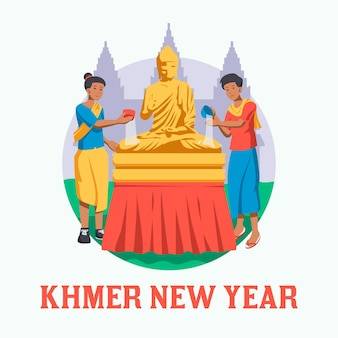 Камбоджа на новый год