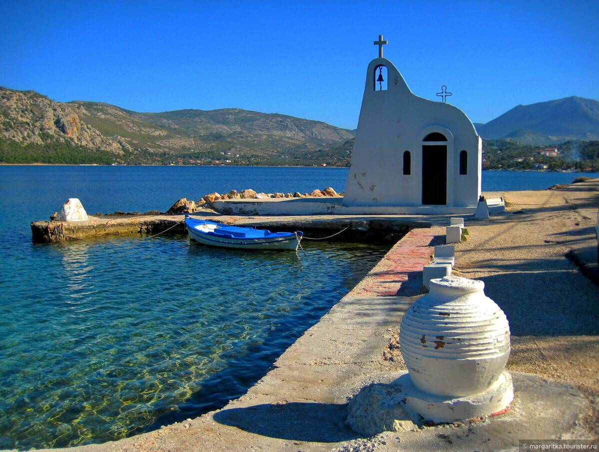 Лутраки – курорт греции с термальными источниками