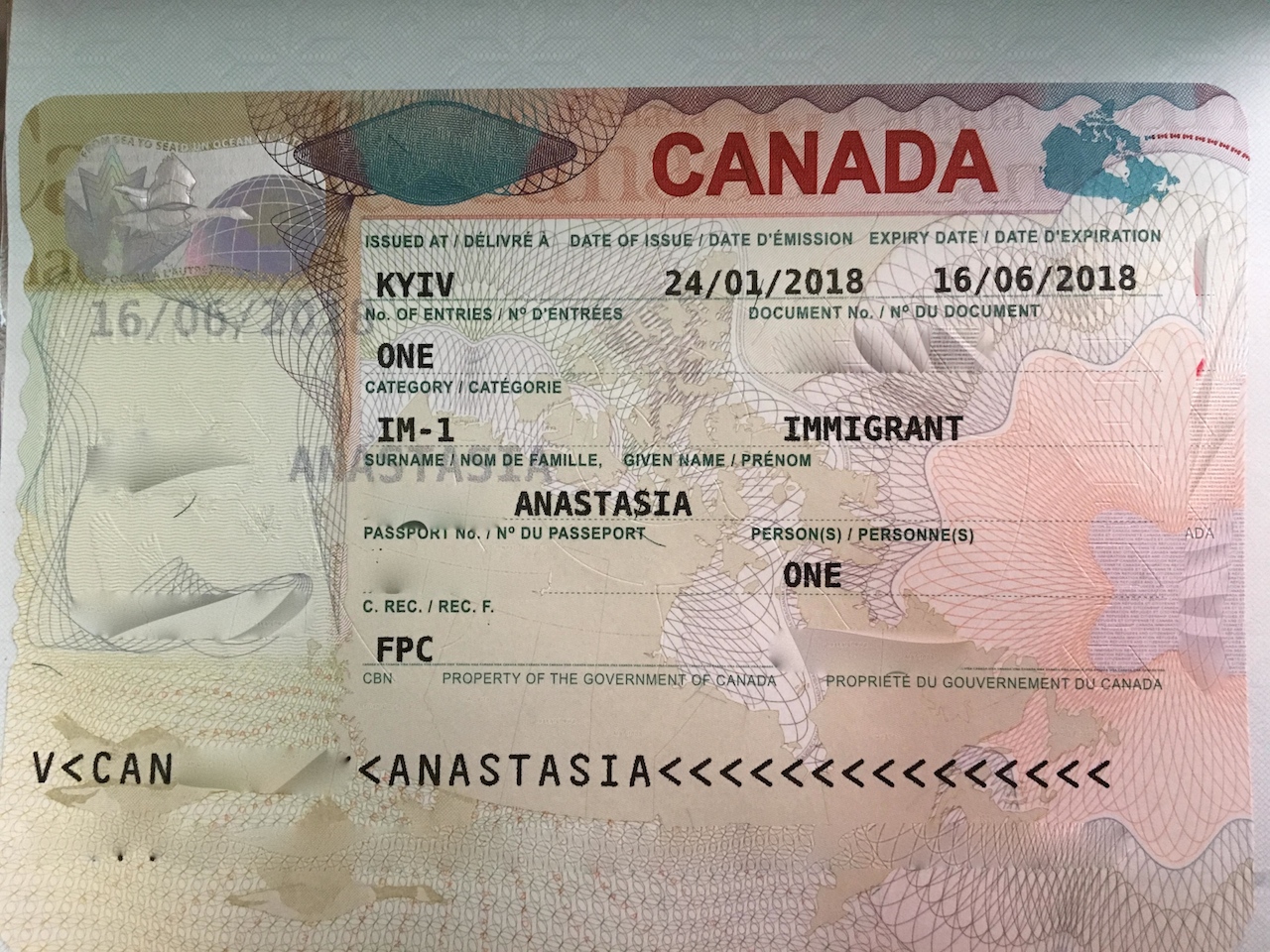 Сроки оформления визы в канаду