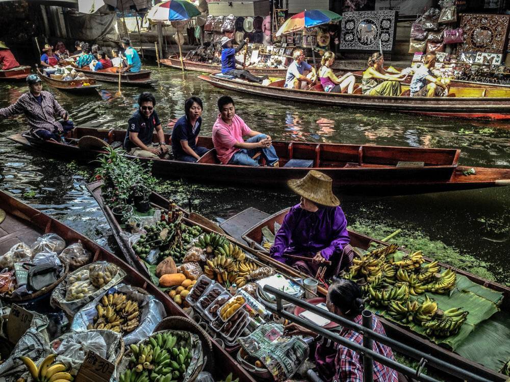 Плавучий рынок в бангкоке: описание, фото, как добраться