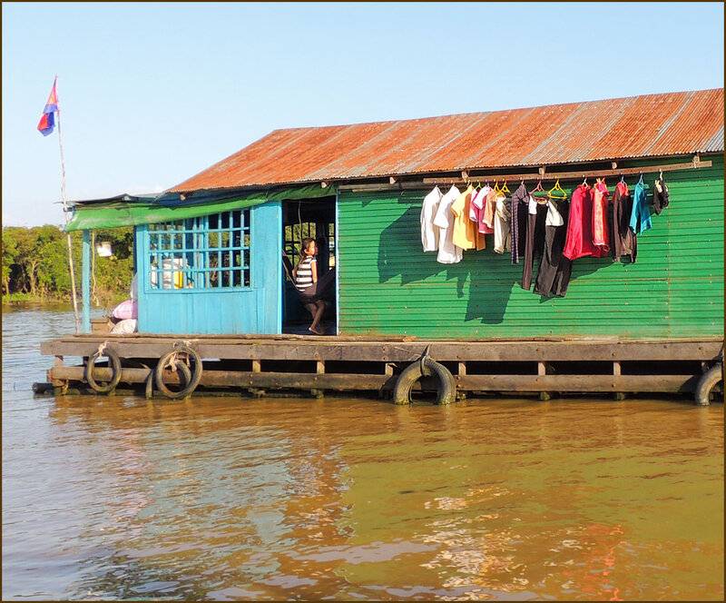 Плавучая деревня на озере тонлесап в камбодже | tonle sap - paikea.ru