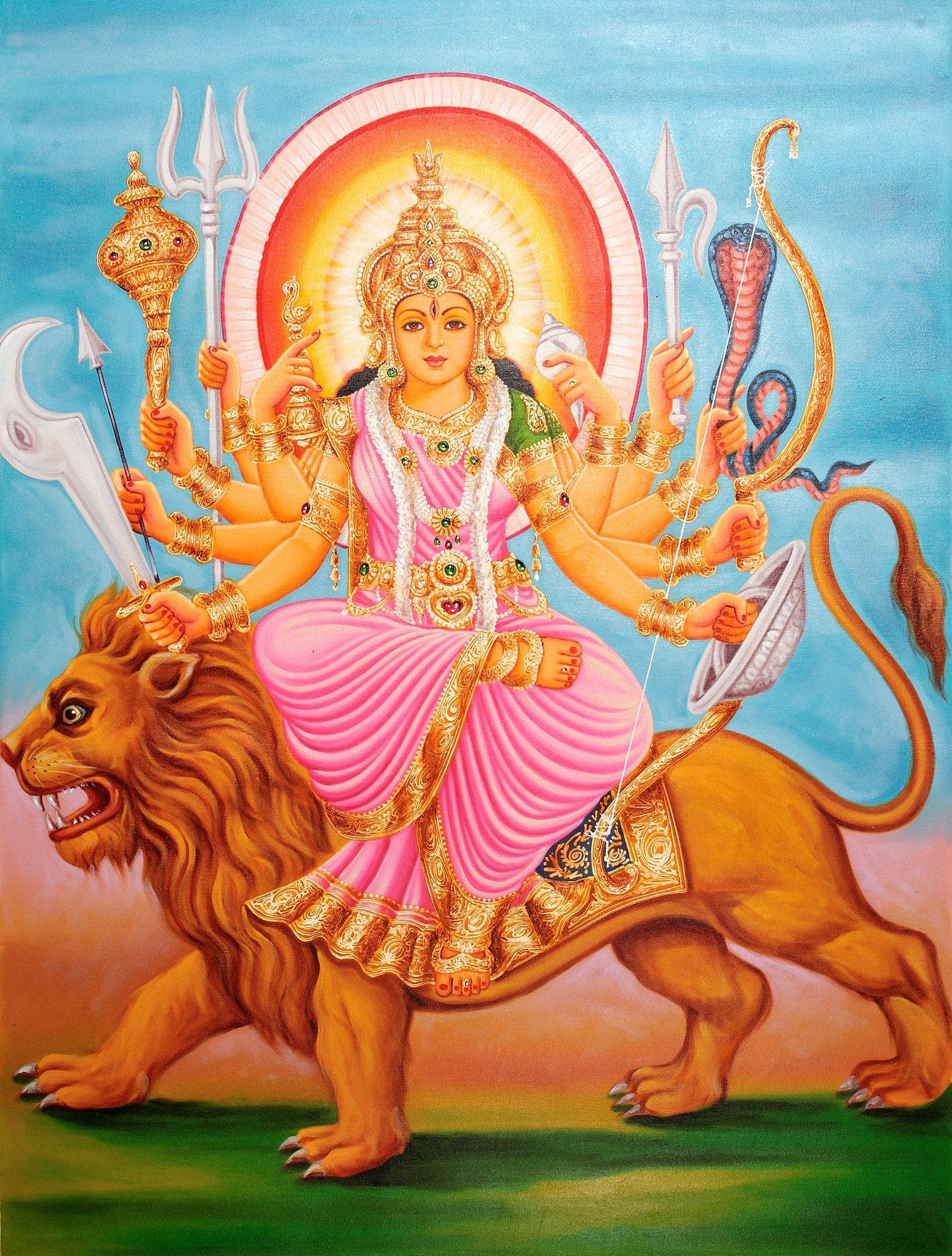 Индийская богиня дурга: описание, значение :: syl.ru
