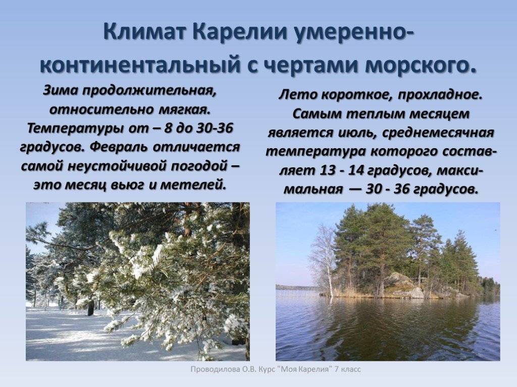 Самая низкая температура в петрозаводске. Климат Карелии. Республика Карелия климат. Климат в Карелии по месяцам. Климат Карелии таблица.
