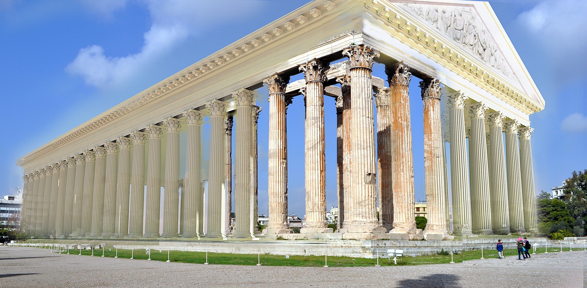 Храм Зевса олимпийского в Афинах