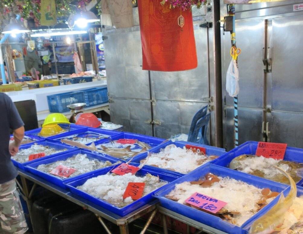 Рыба и морепродукты в тайланде
