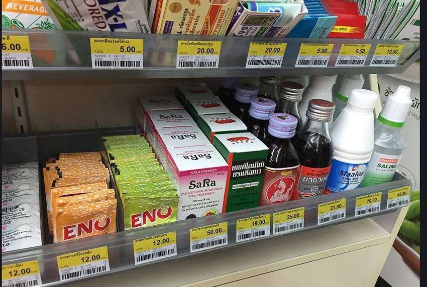 Таиланд и лекарства — что купить в аптеке