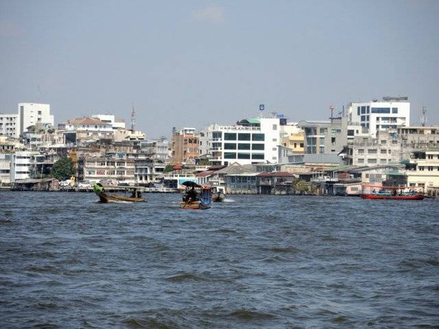 Река чао прайя - chao phraya river