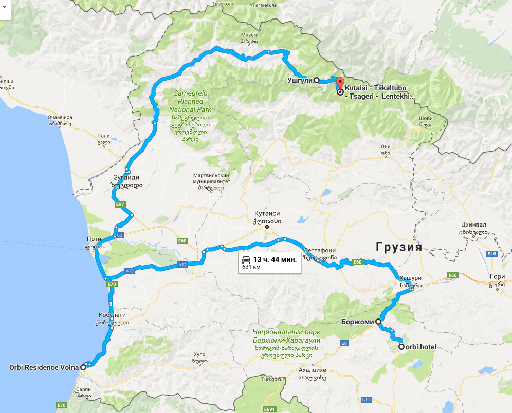 Расстояние тбилиси владикавказ на авто. Ушгули Грузия на карте Грузии. Кобулети Грузия на карте Грузии. Верхний Ларс Батуми. Батуми на карте Грузии.