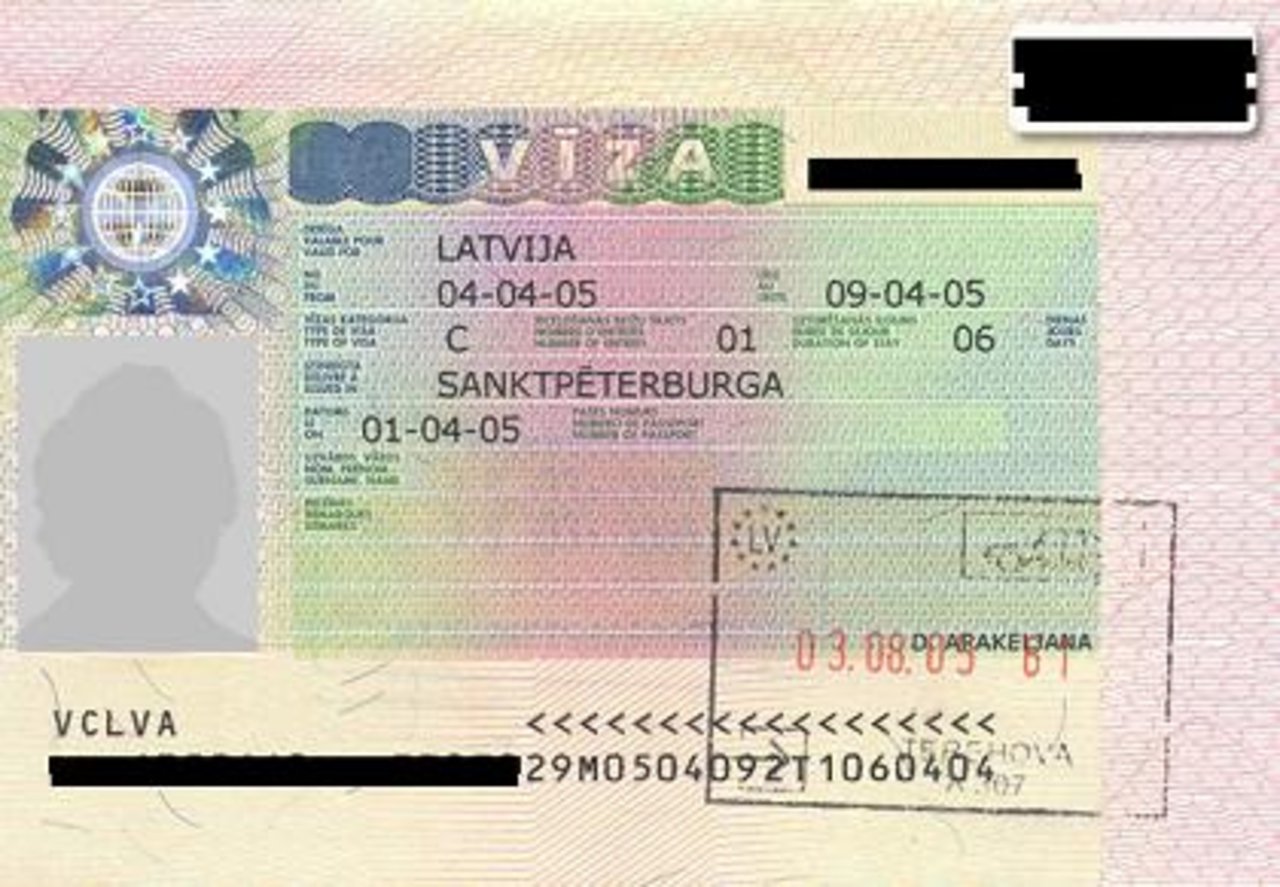 виза в латвию требования