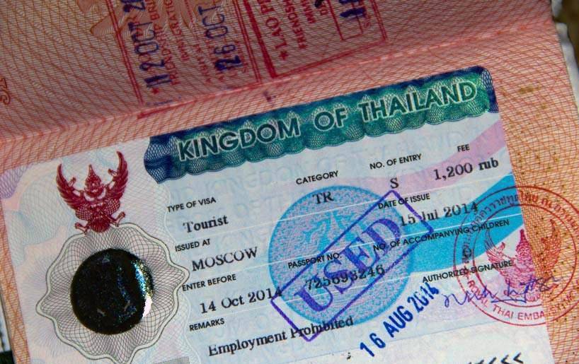 Виза в тайланд – новые мультивизы + обзор вариантов виз в таиланд