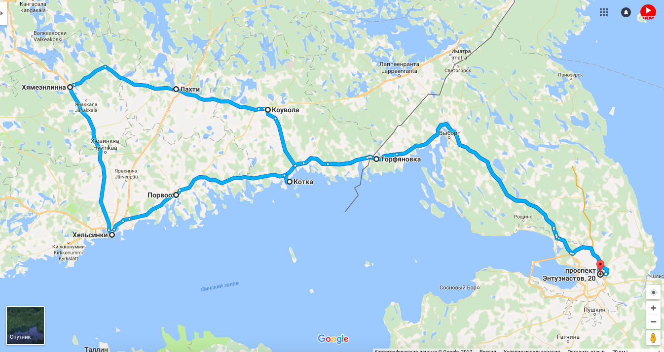 Поездка финляндию на автомобиле