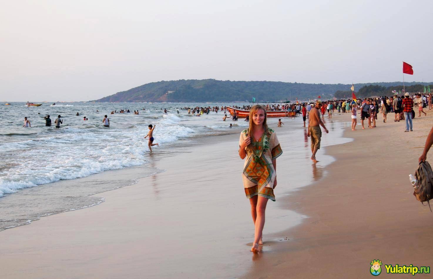 10 лучших пляжей гоа / блог chip.travel