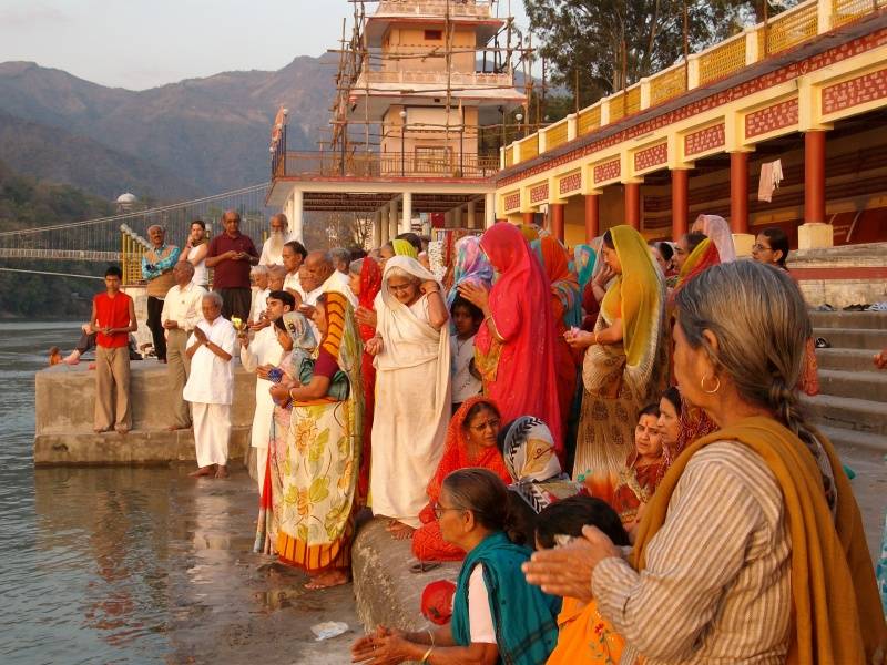 Ганготри — место паломничества в гималаях, святыня чар дхама