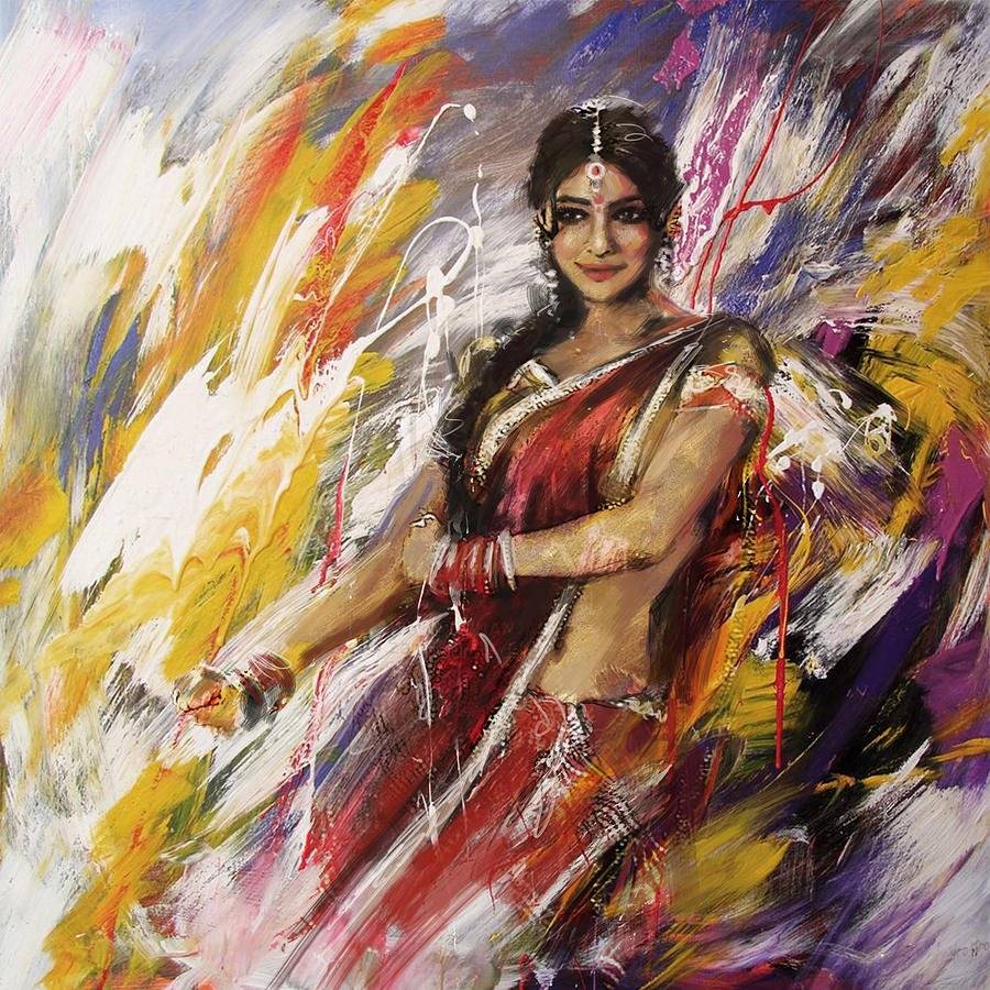 Современная индийская живопись - modern indian painting - abcdef.wiki