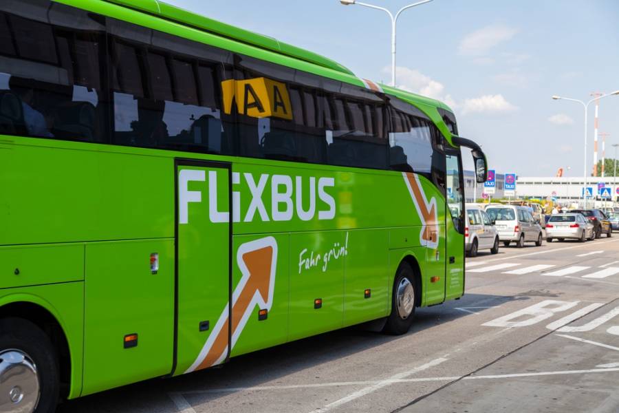 Покупка и возврат билета flixbus, поиск маршрута и остановок