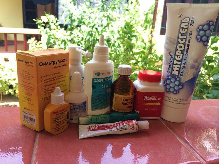 Аптечка в тайланд-лекарства которые стоит взять