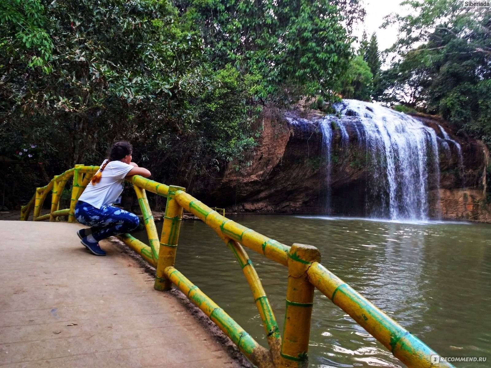Водопад понгур (вьетнам, далат) – описание и фото