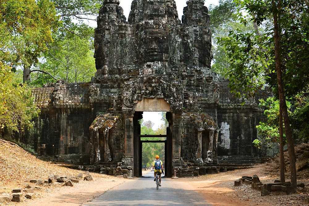 15-дневный тур по лаосу, камбоджа - 2-недельная карта маршрута и этапы
