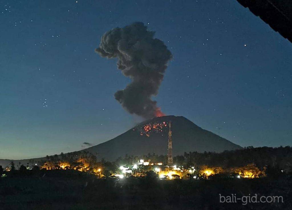 Вулкан на бали. извержение вулкана агунг на бали :: syl.ru