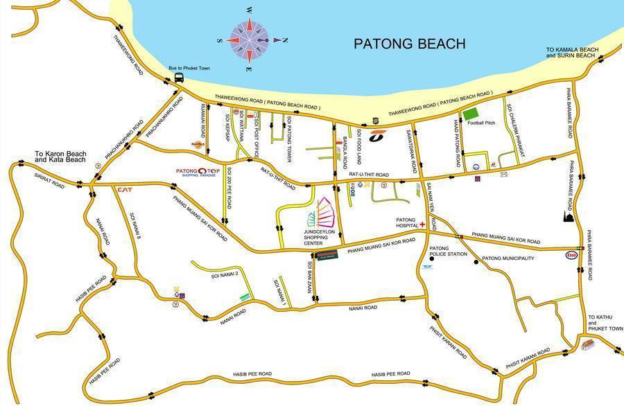 Пляж патонг пхукет: отели, карта, отзывы, кафе, магазины и рынки