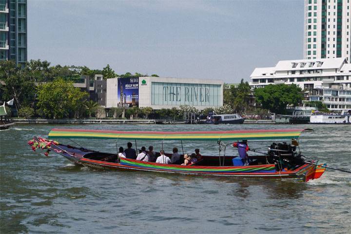 Река чао прайя в бангкоке