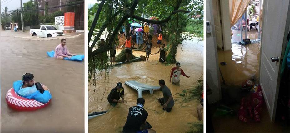 Тайфун в таиланде: разрушения и последствия шторма "пабук"