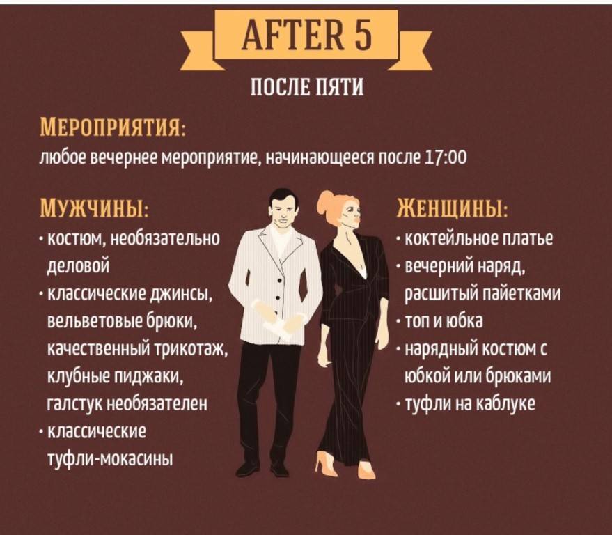 Дресс-код — что это такое: виды, описание
