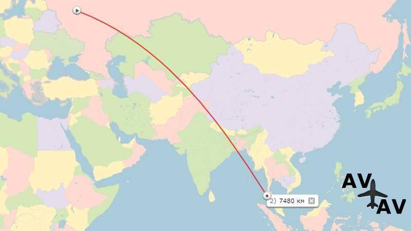 Сколько лететь в тайланд. Путь самолета Москва Пхукет. Траектория полета Москва Пхукет. Маршрут полета Москва Пхукет карта. Маршрут полета самолета Москва Пхукет.