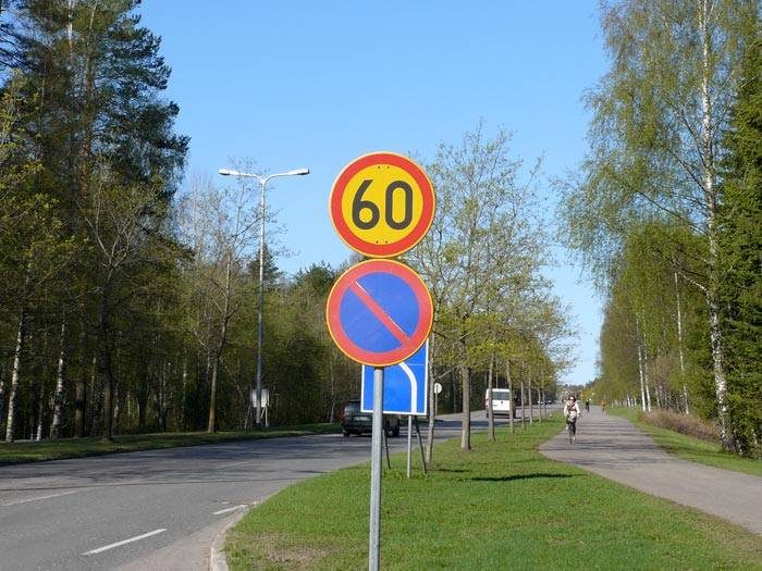 Правила дорожного движения финляндии