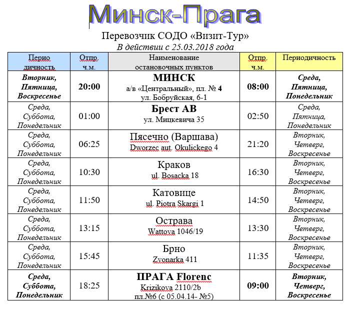 Чехии расписание. Автобус Прага Минск. Автобус визит тур. Минск-Прага автобус визит тур маршрут. Содо визит тур.