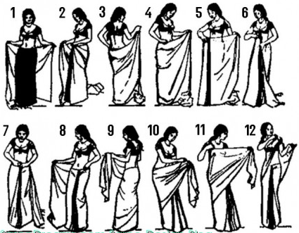 Индийский костюм для танца своими руками: подбираем ткань и технику