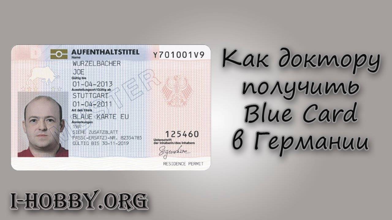 Голубая карта - германия: как получить, список профессий, blue card, blaue karte