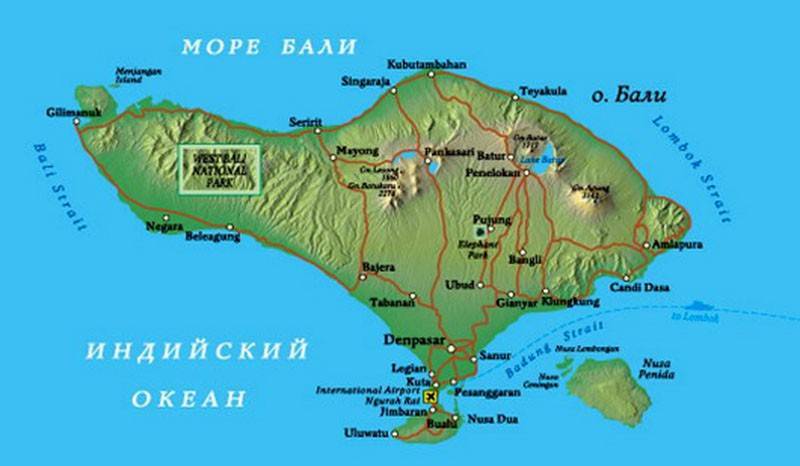 Где на карте найти бали? численность населения, валюта и традиции острова