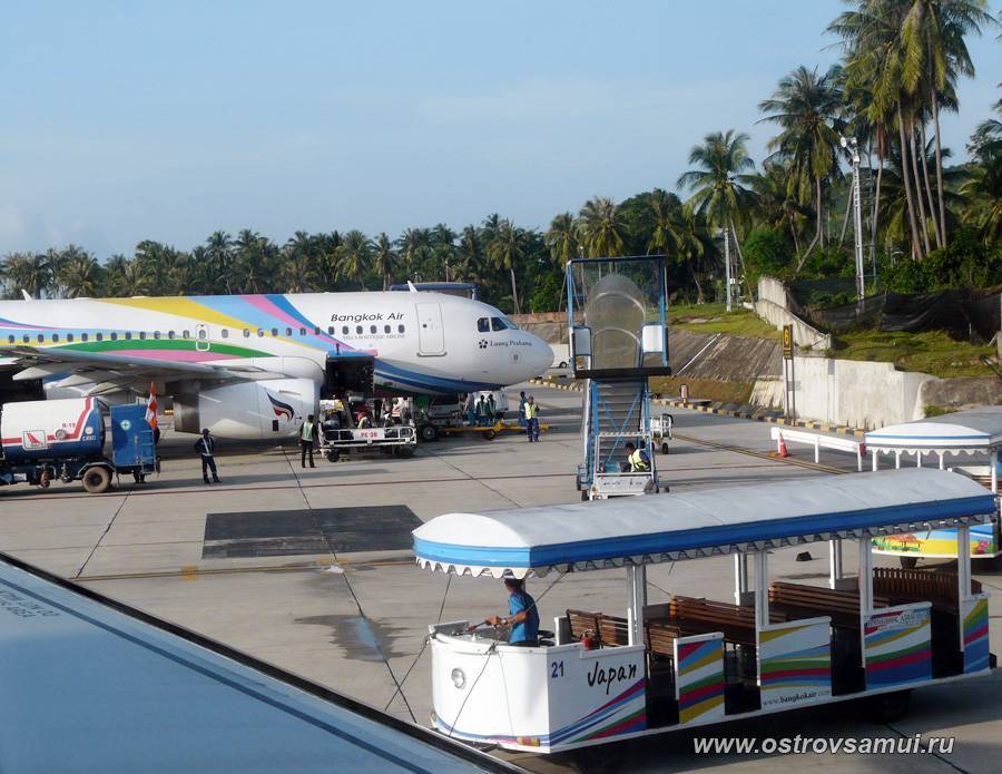 Полное описание аэропорта самуи в тайланде