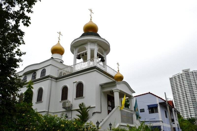 Храм всех святых - православная церковь в паттайе