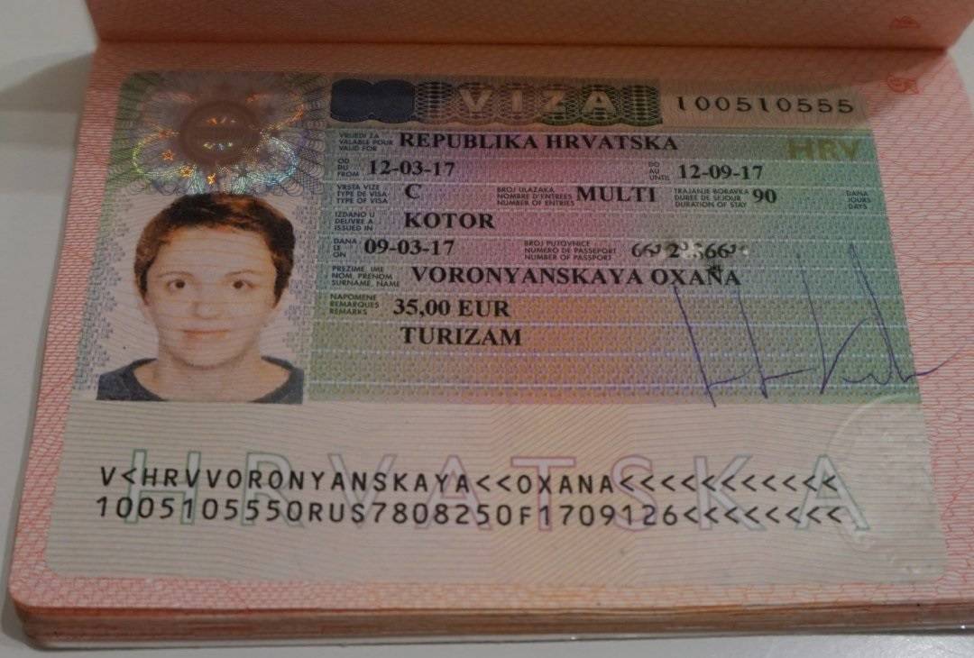 Хорватия: нужна ли россиянам виза? как оформить самостоятельно?