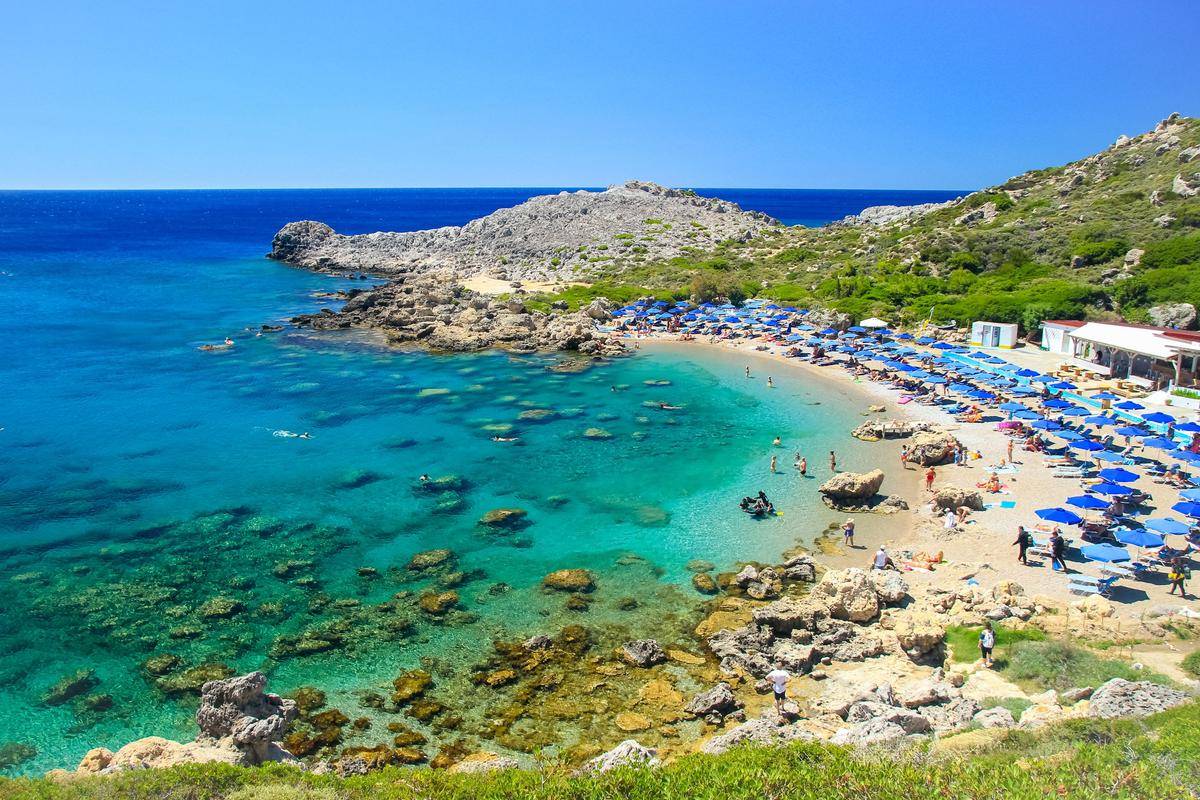 Лучшие пляжи родоса, песчаные или галечные - греция - остров родос - сказки о фотопутешествиях от сергея петрова