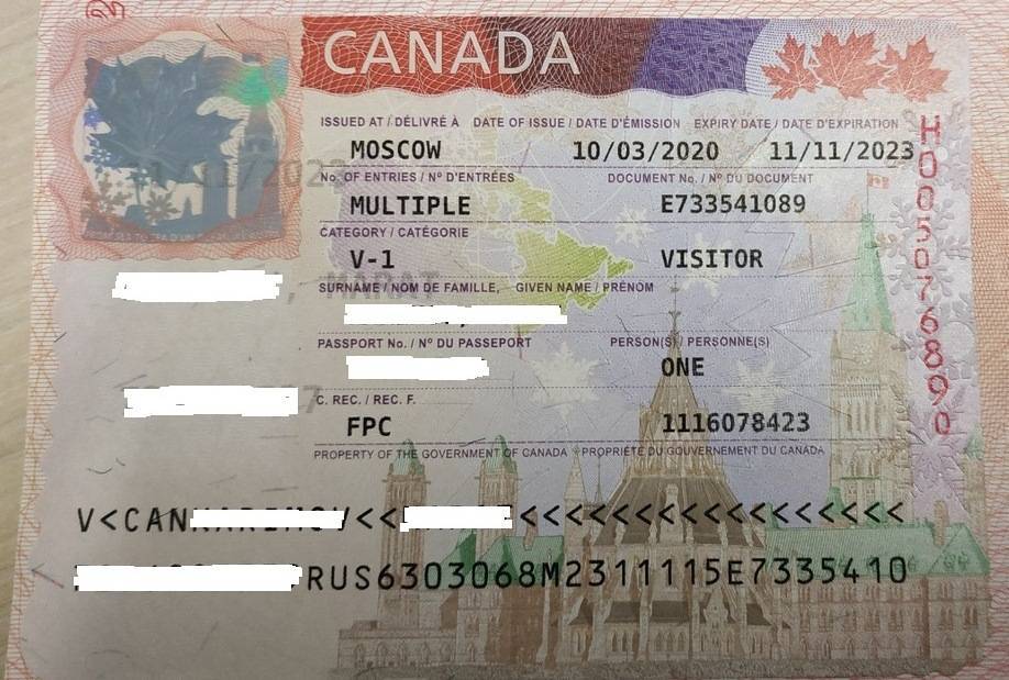 Виза в канаду по приглашению: какие документы понадобятся