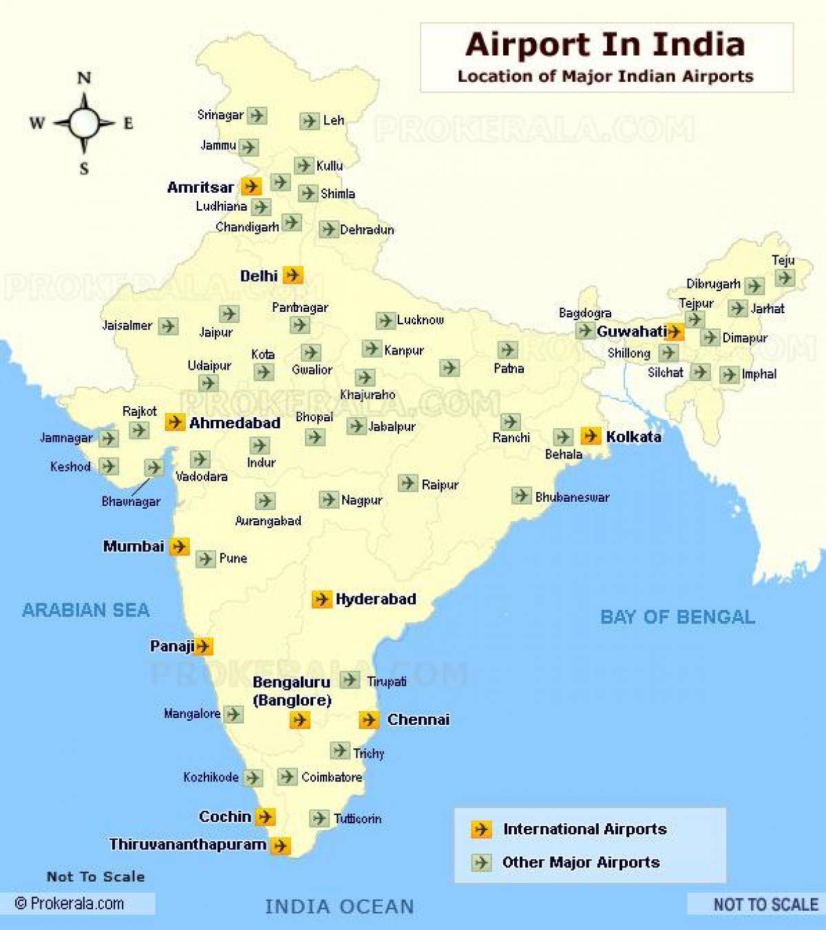 Международные аэропорты гоа – как добраться на индийское побережье из россии?