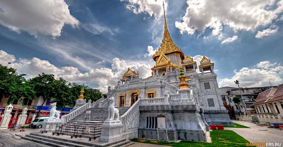 Храм золотого будды - wat trai mit (бангкок)