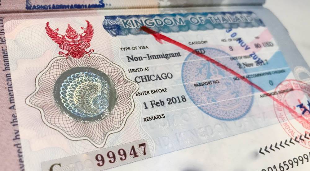 Продление визы в таиланде: новый бланк, стоимость